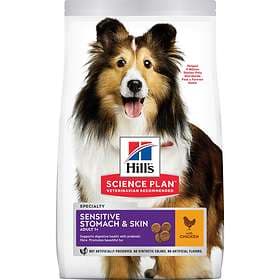 Hills Canine Science Plan Adult 1+ Sensitive Stomach & Skin 2.5kg