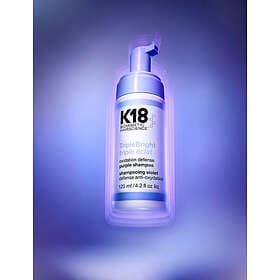 K18Hair TripleBright Lilla Shampoo Oksidasjonsforsvar 125ml