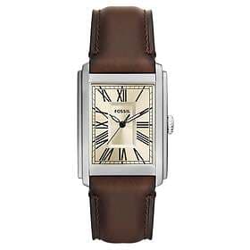 Fossil FS6012 Carraway (30mm) Cream Dial Brown Leather Watch