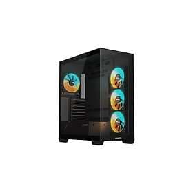 Gigabyte C500 Panoramic Stealth (Svart/Transparent)