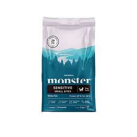 Monster Pet Food Dog Original Sensitive White Fish Small bites (2kg)