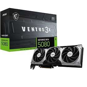 MSI GeForce RTX 5080 VENTUS 3X OC 16GB