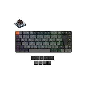 Keychron K3v3 RGB Aluminium Hot Swap QMK Low Profile 2.0 Brown (Nordic)