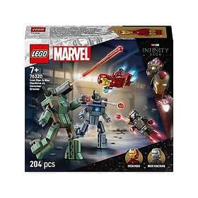 LEGO Marvel 76320 Iron Man & War Machine vs. Hammer Drones