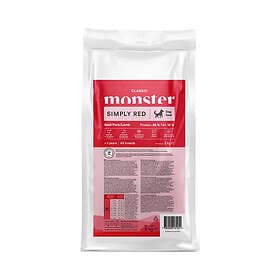 Monster Classic Simply Red Hundfôr 17kg