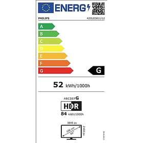 Philips OLED811 42" 4K Ultra HD OLED Smart TV (2026) - 42OLED811