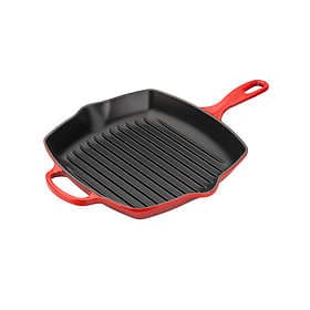 Le Creuset Støpejern Grillpanne 26x26cm