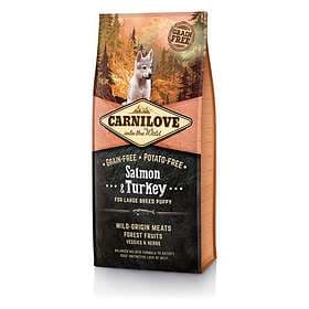 Carnilove Dog Puppy Large Salmon & Turkey 12kg