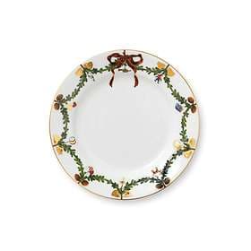 Royal Copenhagen Star Fluted Christmas Tallerken Ø22cm