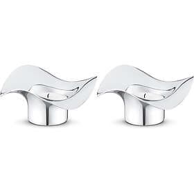 Georg Jensen Cobra Lykt 9.9x4.9cm 2-pakning