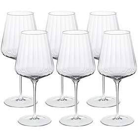 Georg Jensen Bernadotte Rödvinsglas 6-pack