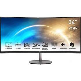 MSI Pro MP341CQ 34" Ultrawide Buet Gaming WQHD