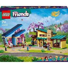 LEGO Friends 42620 Ollys og Paisleys familiehus