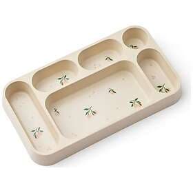 Liewood Mosu tallerken med 6 rom 17x30cm