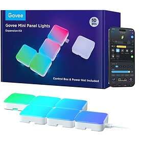 Govee Mini Panel Lights Extension (6-pack)