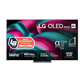 LG C5 55" 4K Ultra HD OLED evo AI Smart TV (2025) - OLED55C54LA