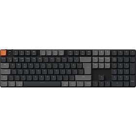 Keychron K5v2 RGB Aluminium Hot Swap QMK Low Profile 2.0 Brown (Nordic)